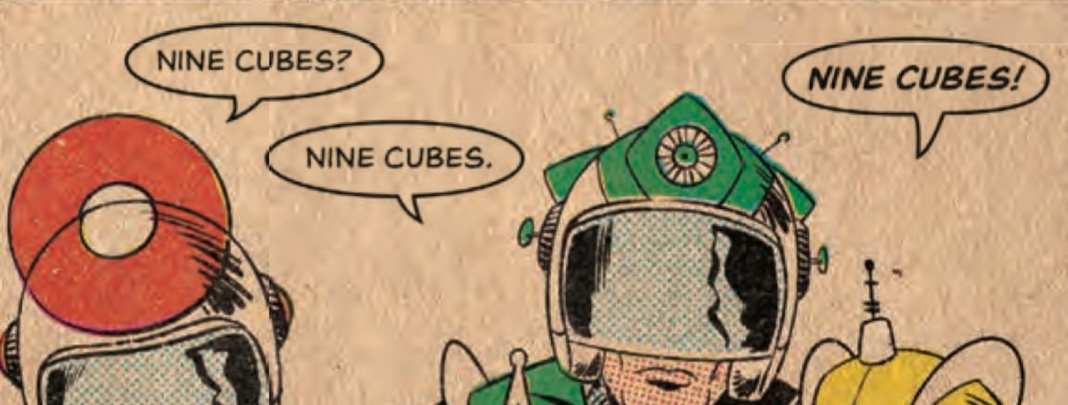Nine cubes! (c) 2021, Phish, Inc. nine cubes